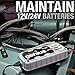 NOCO Genius G7200 12V/24V 7.2 Amp Battery Charger and Maintainer