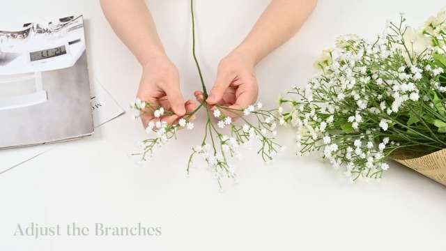 Amazon.com: Waipfaru 15Pcs Babys Breath Artificial Flowers, Baby