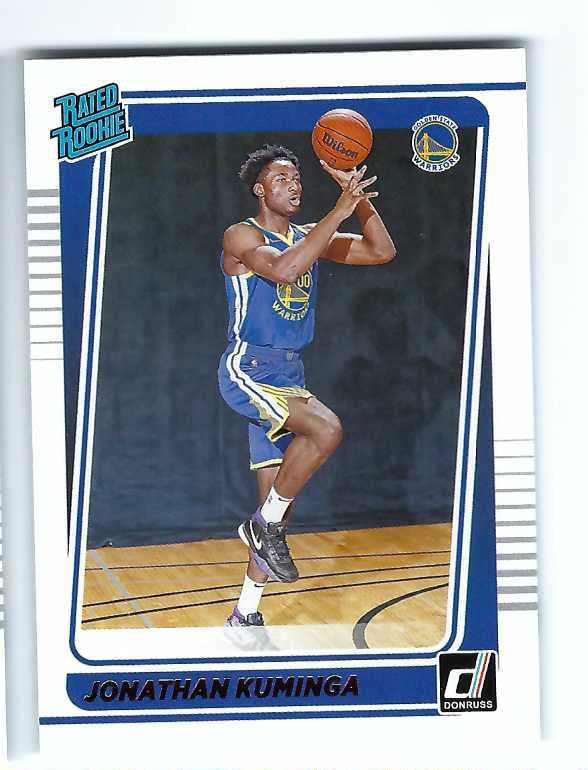 Amazon.com: JONATHAN KUMINGA 2021-22 Panini Donruss Rated Rookie