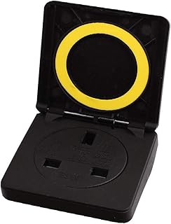 New Lon0167 250V 13A UK Waterproof Industrial Electrical Power Outlet Socket Receptacle(220V 13A U-_K Wasserdichte Steckdose fÃ¼r industrielle Steckdose