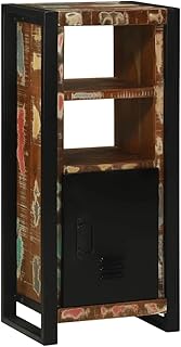 vidaXL Bathroom Wall Cabinet 15.7x11.8x35.4 in Solid Wood Reclaimed
