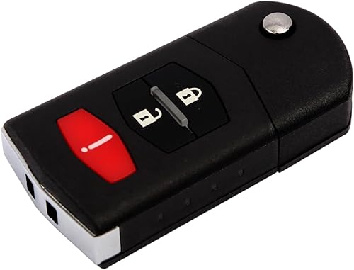 Miniatura 3 de 2 Keylessbest Reemplazo para Mazda 6 Hatchback Wagon RX-8 2004 2005 2006 2007 2008 3 botones 315MHz