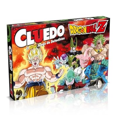 Winning Moves Cluedo Dragon Ball Z - Descubre Los Secretos De La Serie para 2-6 Jugadores, Juegos de Mesa niños 8 años y para Fans de Dragon Ball Z, Juegos de Mesa cluedo Juego de Mesa | Ya disponible en tu tienda friki favorita! En mundofriki.es!
