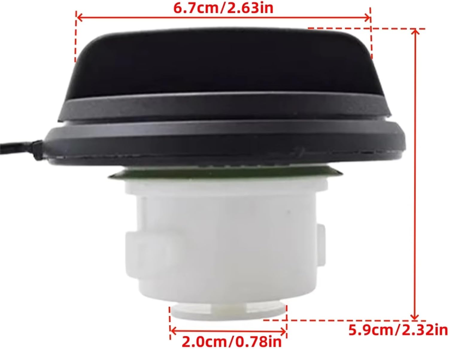 車用燃料キャップ Compatible With Ford For Focus For MK2 2005 2006 2007 200