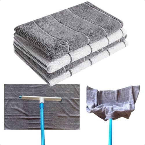 Kit 6 Super Panos De Chão Grandes Em Microfibra Panão 80x50 SELLNEEDS