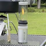 URPIZY Farol de gas para camping con cartucho de gas, quemador de gas para exteriores, lámpara de tienda de campaña