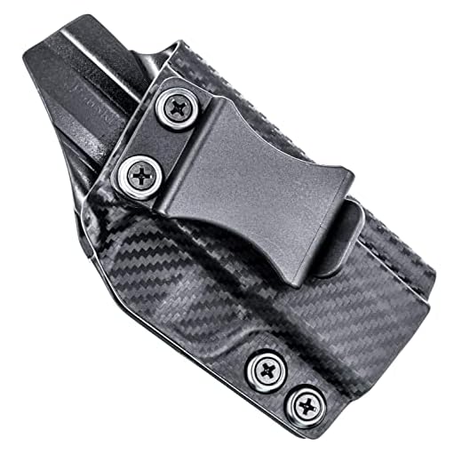 Rounded by Concealment Express IWB KYDEX Holster fits Sig Sauer P365 | Right | Carbon Fiber Black