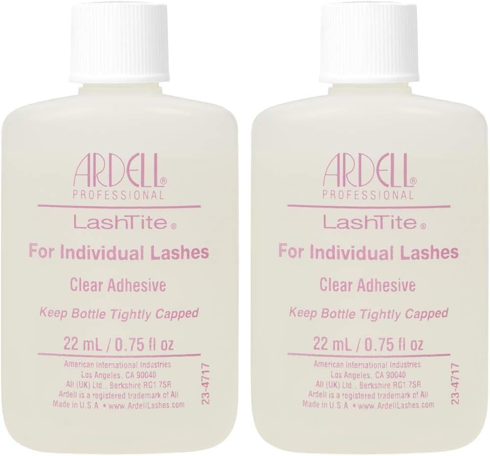 Image of Ardell LashTite Lash Adhesive Clear for Individual Lashes, 0.75 oz (Pack of 2)