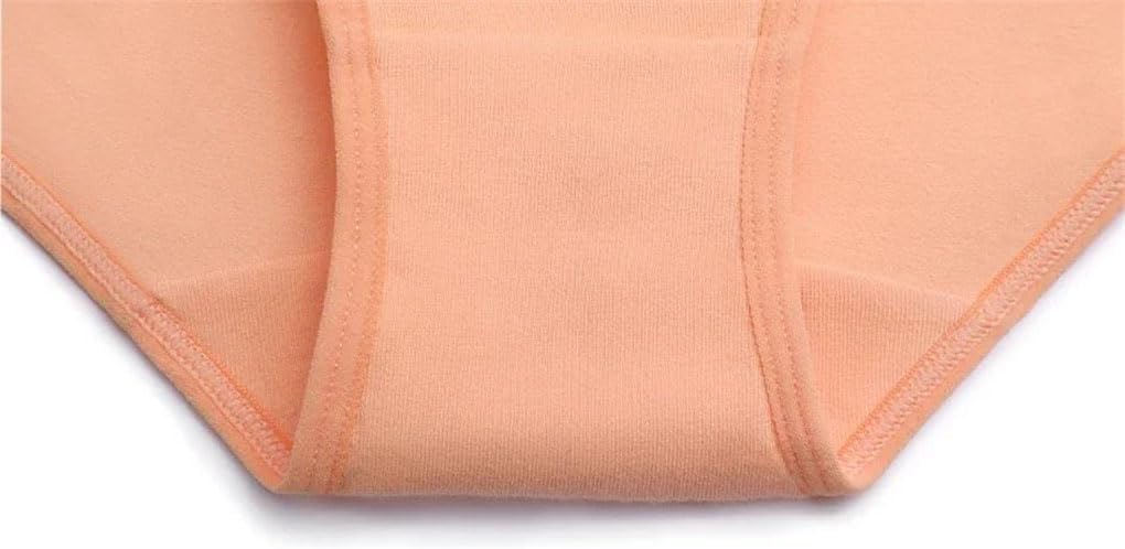 5-Piece Set Women's Underwear Cotton High Waist Briefs Full Coverage Soft