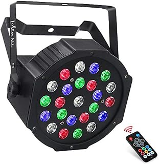 Par Light for Stage Lighting, LaluceNatz 24W 24LEDs RGB&WHITE Stage Lights for Wash