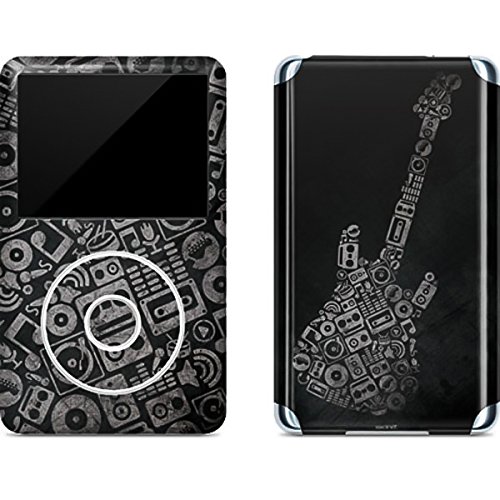 Skin Compatible With Ipod Classic (6th Gen) 80gb - Originally Designed Guitar Pattern Design