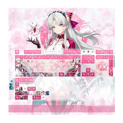 Amazon | 鳴潮 周辺 カルロッタ キーキャップ PBT 五面熱昇華 十字軸