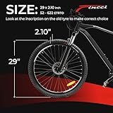 Fincci 29x2.10 Foldable Bike Tyre 52-622 Gravel Tyre Maarudo with 1mm Anti Puncture Proof Protection for MTB Mountain Hybrid Road Bike Bicycle with 29 x 2.10 Tyres - Image 2