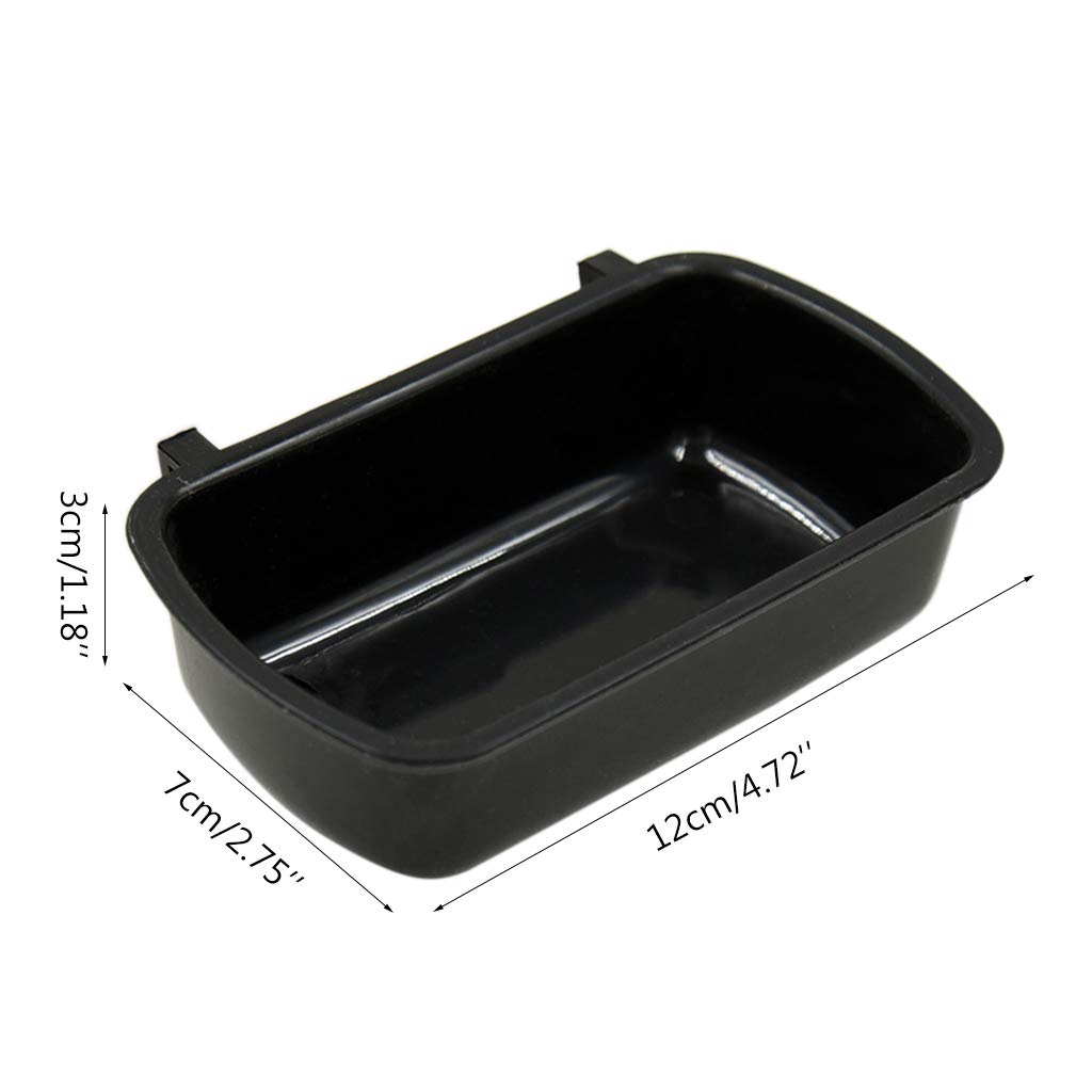 Ciotola Appendibile Per Criceti E Piccoli Animali - Cibo E Acqua Con Ganci