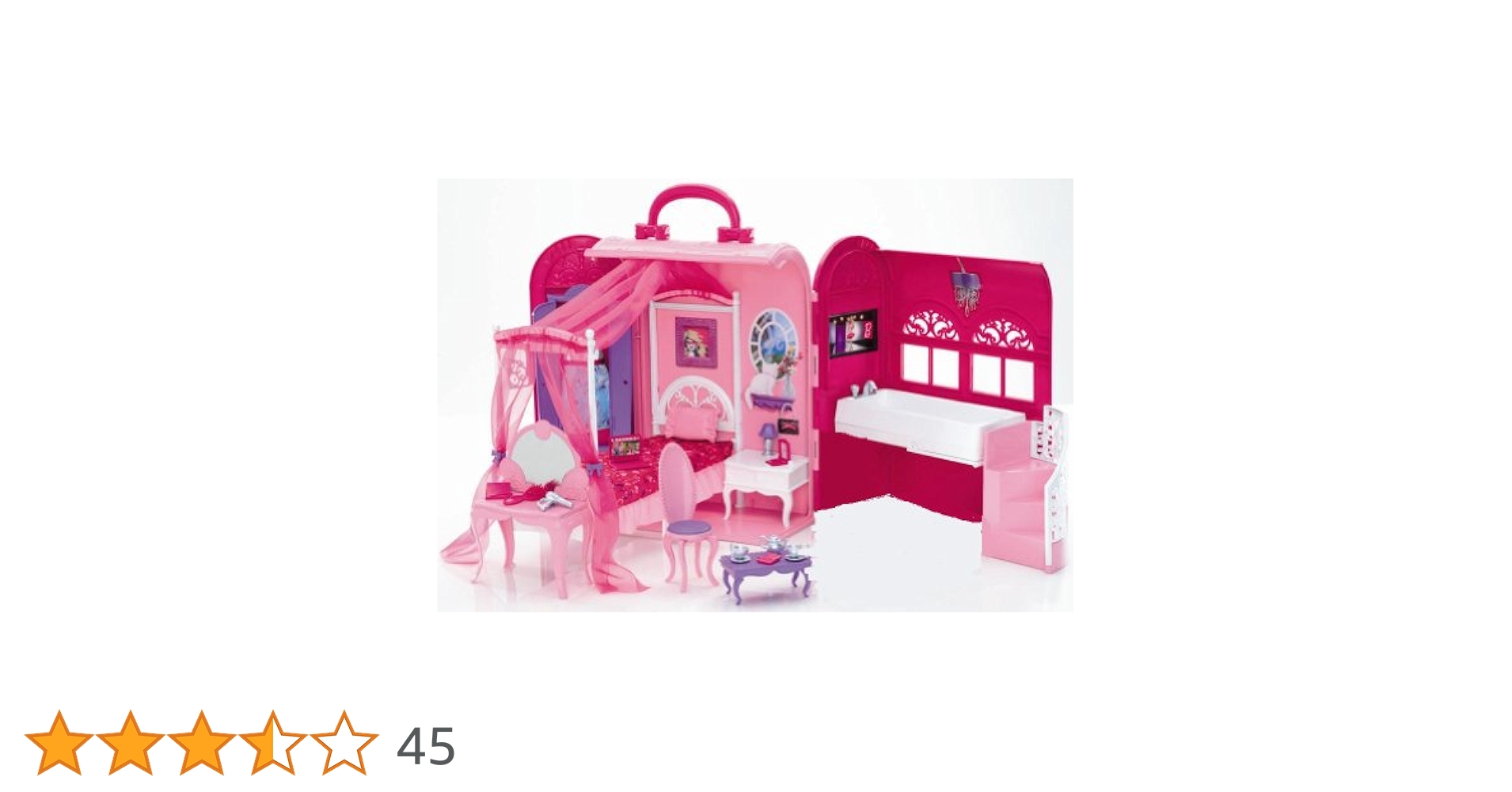 バービー　ベッドルーム　※バービー人形は別売りしております Amazon.co.jp: マテル(MATTEL) バービー(Barbie) バービー