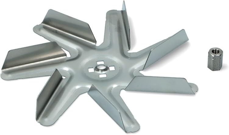 F r n Fan Motoru Pervanesi, Bosch, Siemens, Profilo ile Uyumlu, Gri