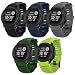 QGHXO Band for Garmin Instinct, Soft Silicone Replacement Watch Band Strap for Garmin Instinct/Instinct Tide/Instinct Tactical/Instinct Solar/Instinct Esports (No Tracker)