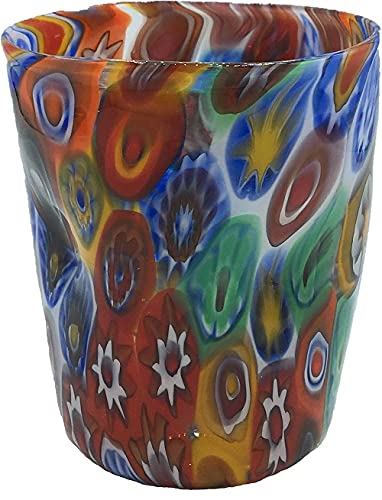 Verre Murrine Murano Venise original pour rompre avec la vaisselle banale