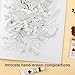 A Walk in the Woods: An intricate colouring book