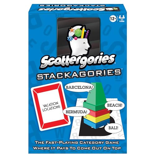 Scattergories Stackagories Juego de Mesa para 2 a 4 Jugadores miniatura 2