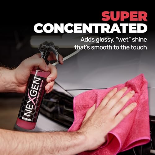 Nexgen Quick Detail Spray 8 oz para limpieza de autos miniatura 3