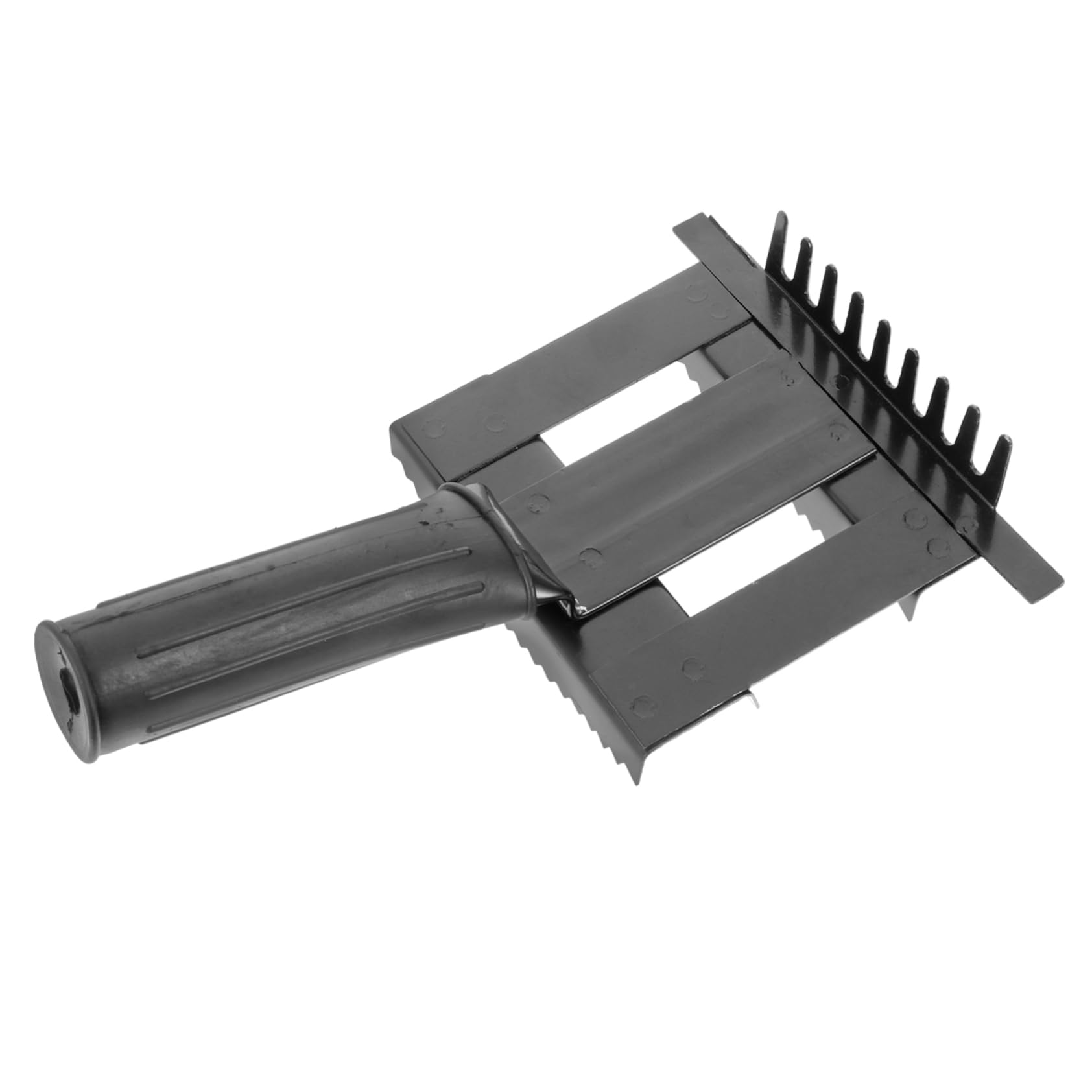BESPORTBLE 3 Piezas rastrillo anti-picazón cepillo de pelo de animales cepillo de aseo para caballos cepillo para caballos peine de pelo de caballo limpieza de caballos Metal Black