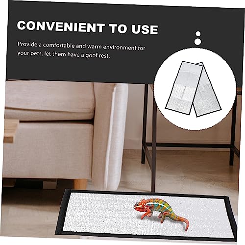 Alfombrilla térmica reflectante para reptiles miniatura 5