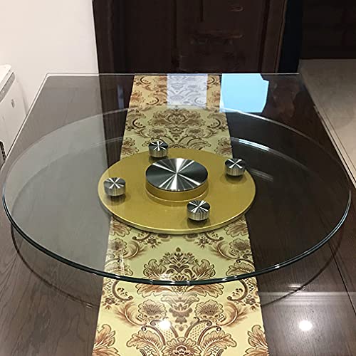Plateau tournant pour table à manger LUNEZY anti-basculement avec roues - 3