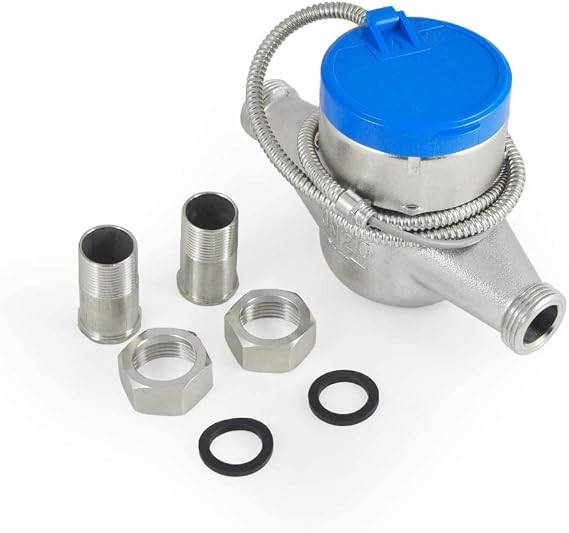 3/4 Water Meter - Stainless Steel, Pulse Output