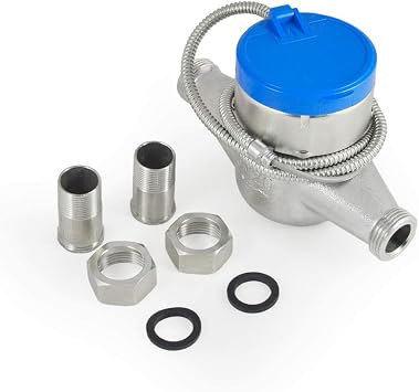 3/4 Water Meter - Stainless Steel, Pulse Output
