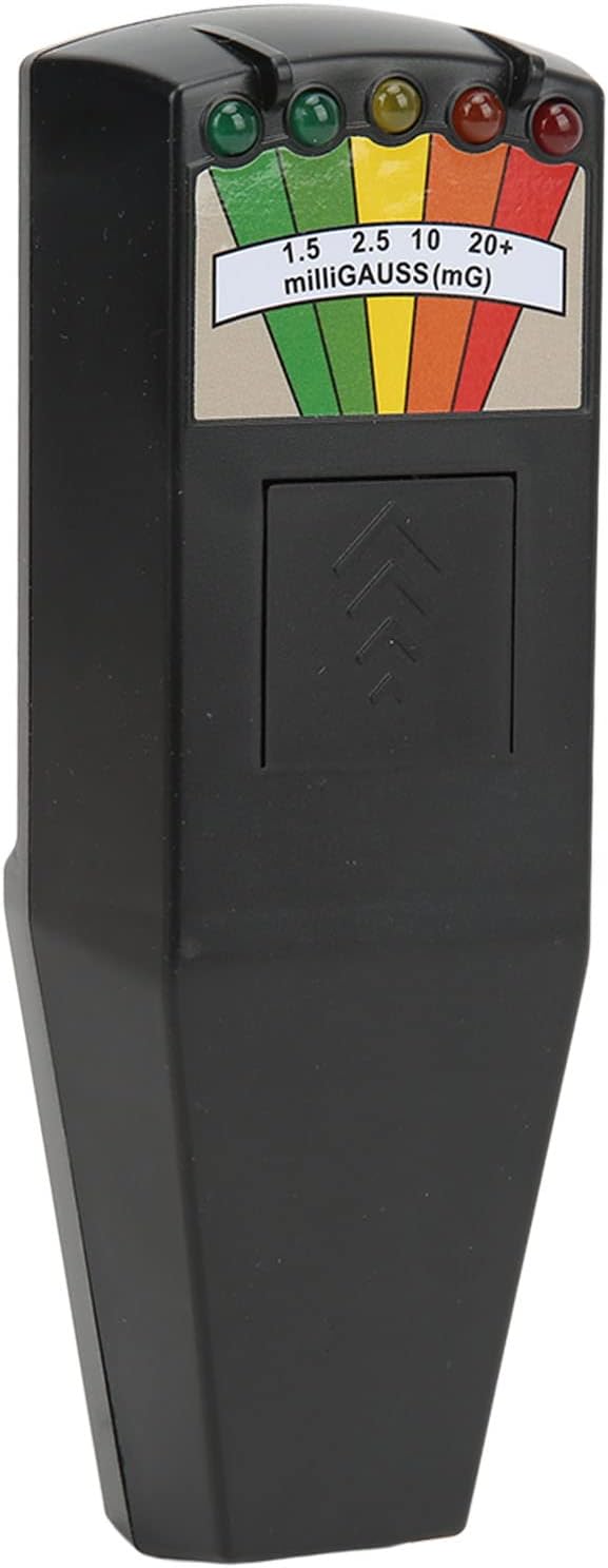 Tuwei EMF Meter, 2 in 1 Electromagnetic Field Radiation Detector, High Accuracy Handheld EMF Detector, Great Tester for Home EMF Inspections, Office, Outdoor and Ghost Hunting (Black)