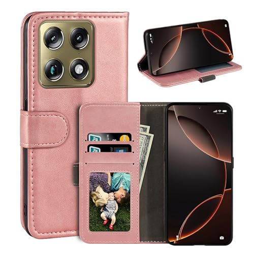 UOGNADGD ���U�[�t���b�v�J�o�[ Motorola Moto X70 Air Pro 5G �Ƃ̌݊������� �J�[�h�X���b�g�t���E�H���b�g�P�[�X�A�}�O�l�b�g�N���[�W���[�A�L�b�N�X�^���h�ARFID�ϏՌ��t�H���I (���[�Y�S�[���h)