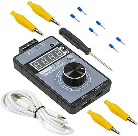 UCTRONICS DC ±10V 0/4-20mA Current Voltage Signal Generator, USB Power Supply Interface Analog Simulator for PLC and Panel Debugging, Device Testing, Frequency Converter, Flow Valve