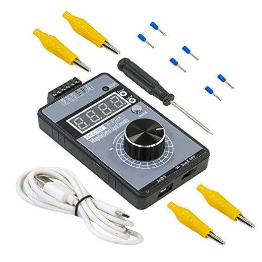 UCTRONICS DC 0-10V 0/4-20mA Current Voltage Signal Generator, USB Power Supply Interface Analog Simulator for PLC and Panel Debugging, Device Testing, Frequency Converter, Flow Valve