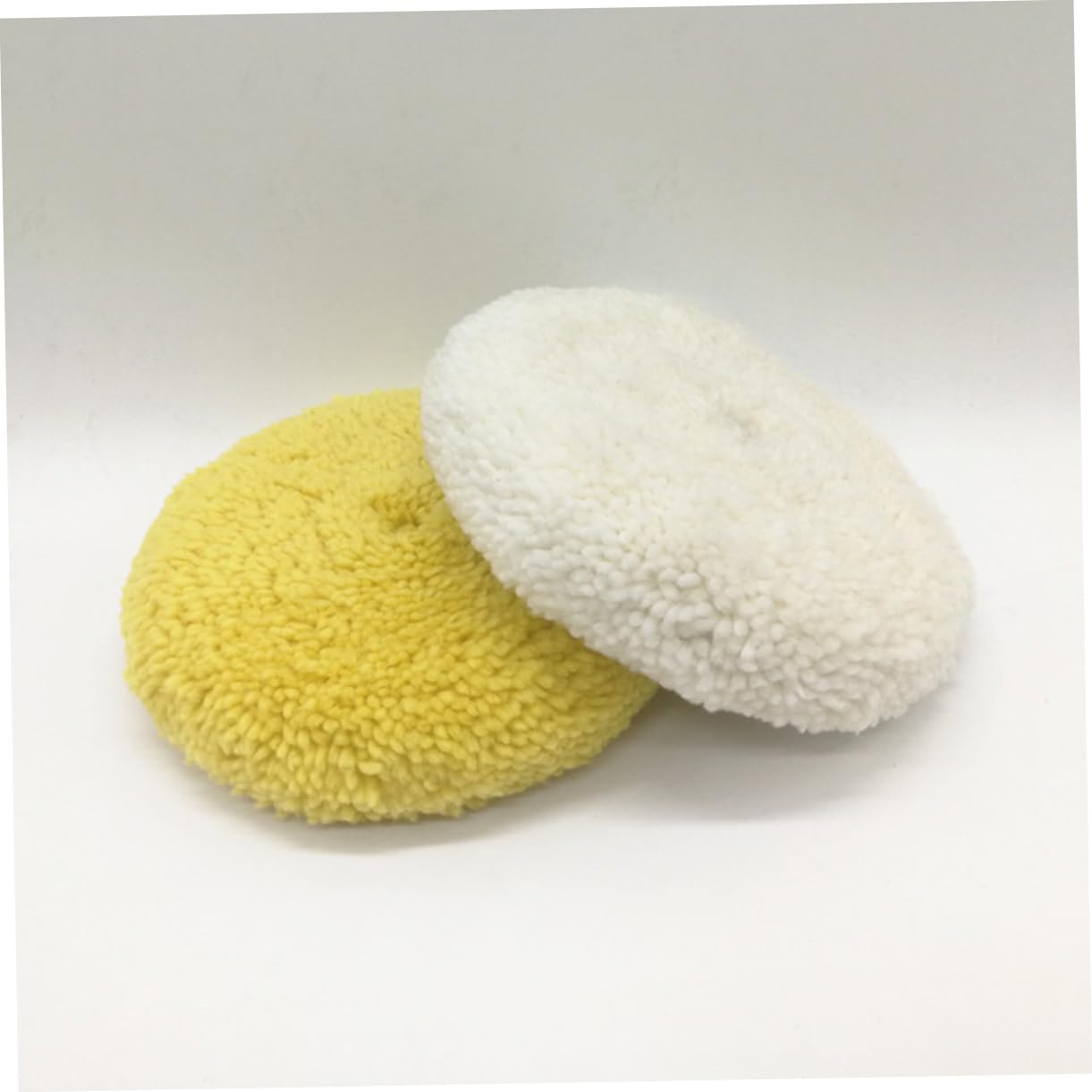 MAGICLULU Polierpads Für Autos Aus Wollmaterial Geeignet Für Felgenpoliermaschine Als Polierscheibe Für Bohrmaschinenaufsatz Zum Auftragen Von Wachs Und Auspolieren Von Unebenheiten