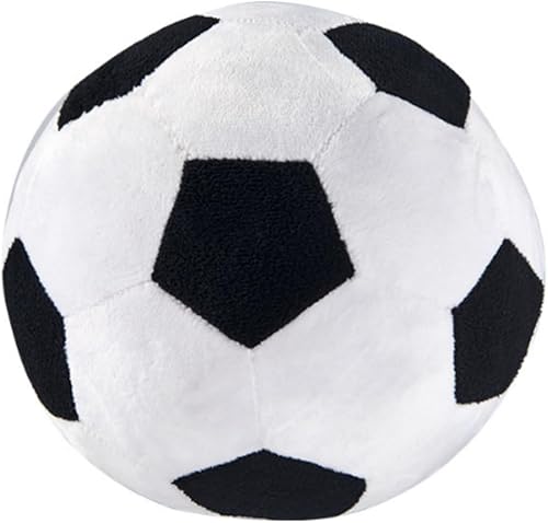 Almohada Deportiva de Pelota de Fútbol Esponjosa Suave Almohada Decorativa de Juguete, Pelota de Fútbol Deportiva Orbicular Duradera de 9 pulgadas,