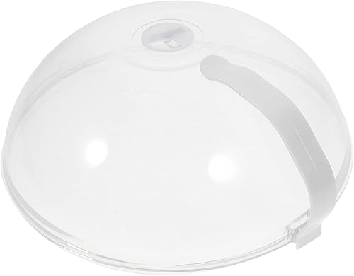 Cabilock Cubierta para placa de microondas, cubierta para salpicaduras de microondas, cubierta de alimentos, tapa protectora de salpicaduras de