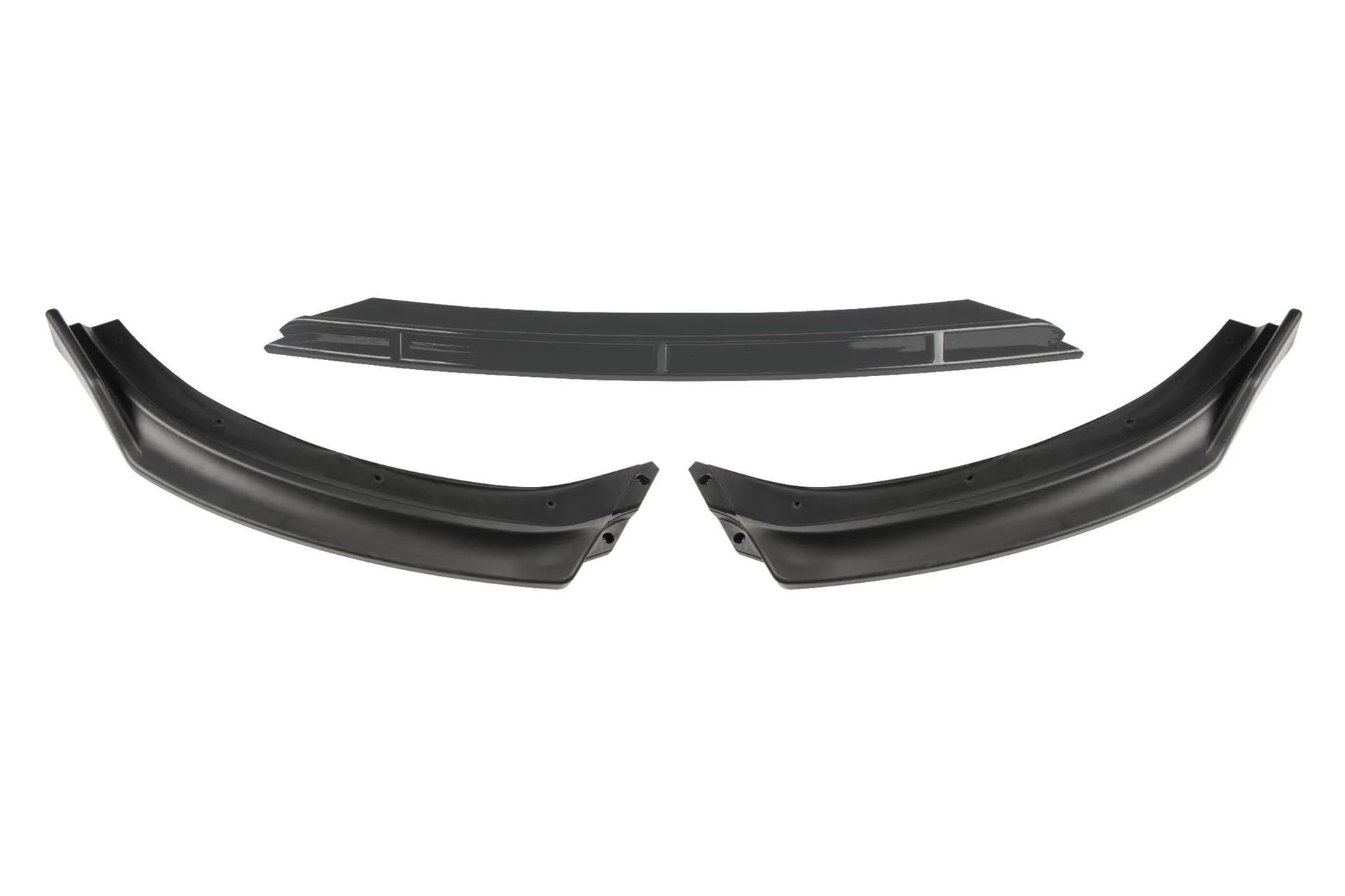 Aileron de pare-chocs avant A3 8V kit diffuseur noir mat - 6