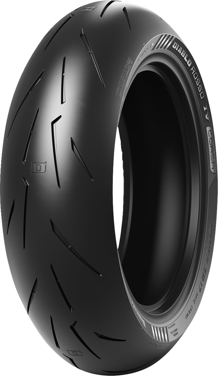 Amazon.com: PIRELLI DIABLO ROSSO4 CORSA Motorcycle Tire Rear 180