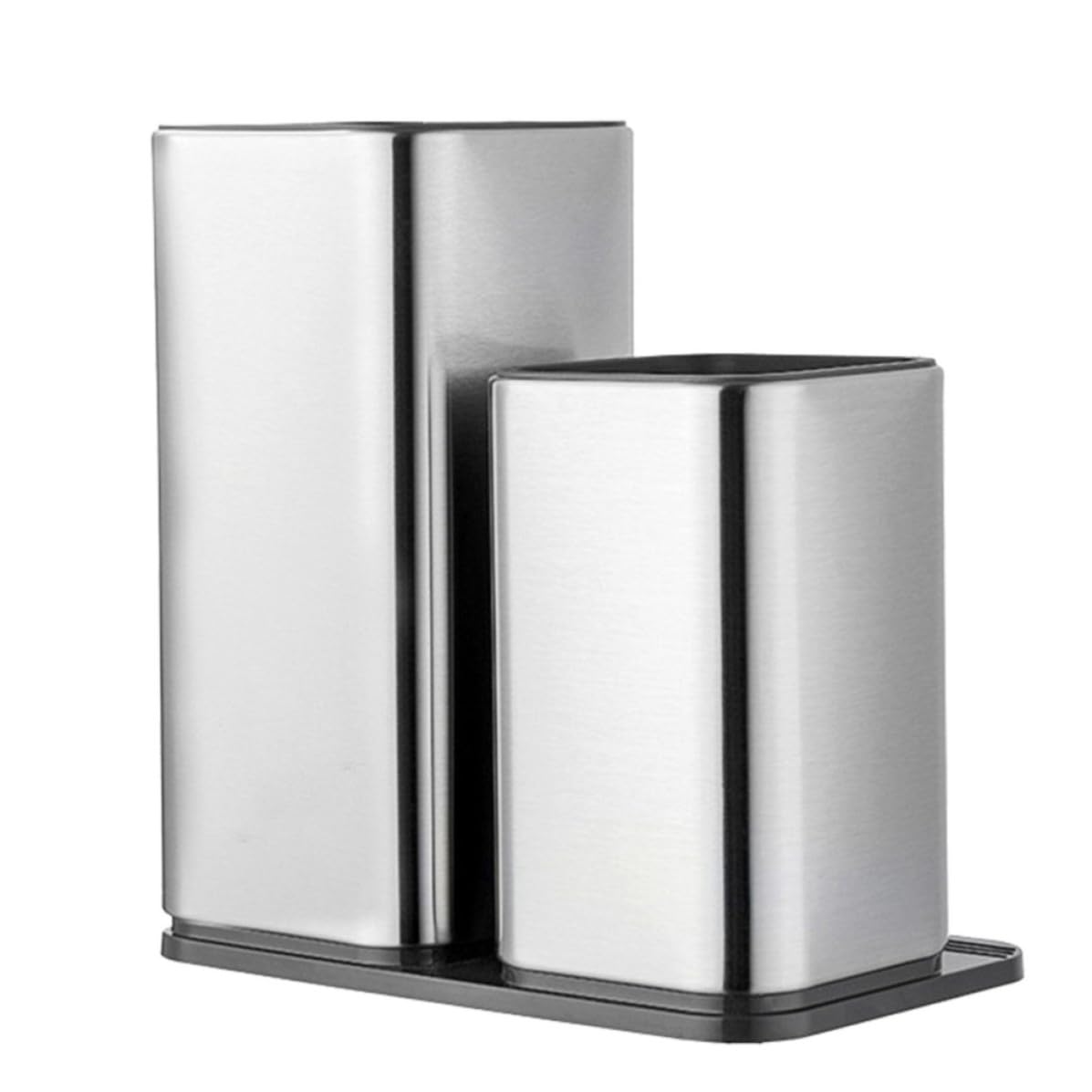 Ciieeo Porta Coltelli da Cucina in Acciaio Inox, Semplice e Creativo