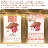 100% Natural Pure Sweet Potato Powder 100g/3.52oz 红薯粉 Süßkartoffelstärke gekocht für Stärke Verdickungsmittel für Saucen, Suppe, & Gravy, frei von Konservierungsmitteln