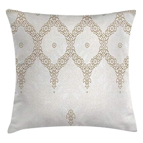 ABAKUHAUS Housse d'oreiller Crème Cover