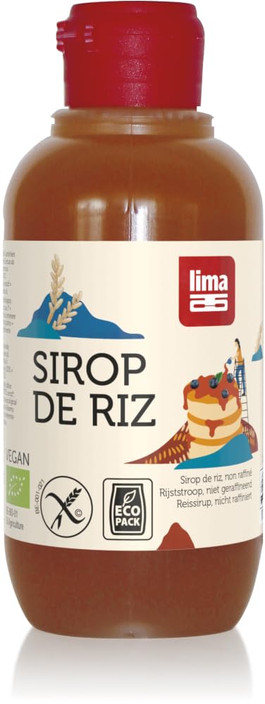 Lima Malted Rice Syrup "Sirop de riz" Glutenfree Organic Vegan 14.82oz
