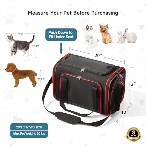 EliteField Soft-Sided Pet Carrier for Cats & Small Dogs (3-Year Warranty) by EliteField - Used condition - Image 6