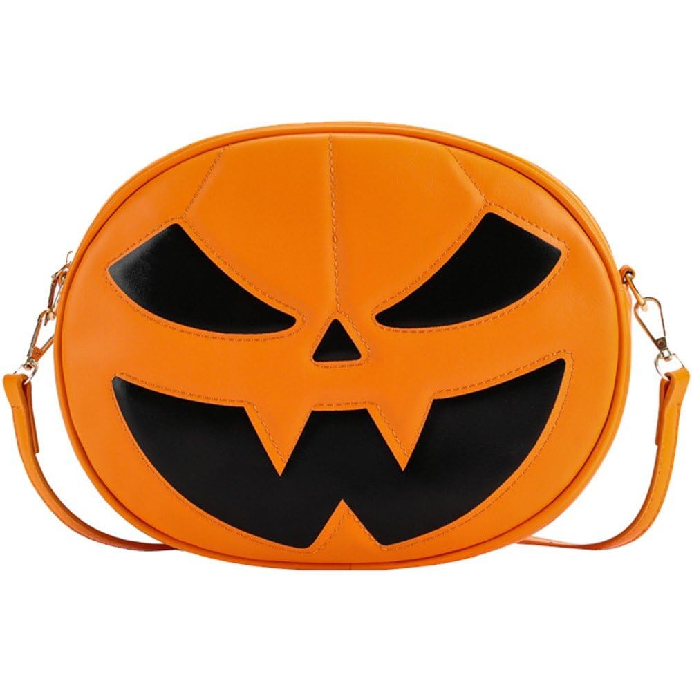 Sacoche citrouille de dessin animé pour vos sorties d'Halloween et soirées déguisées
