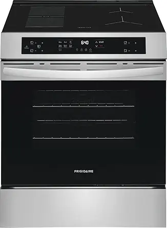 Frigidaire 30 in. 4 Element Front Control Induction Range in Stainless Steel with Air Fry