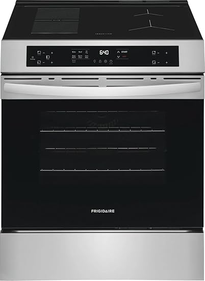 Frigidaire 30 in. 4 Element Front Control Induction Range in