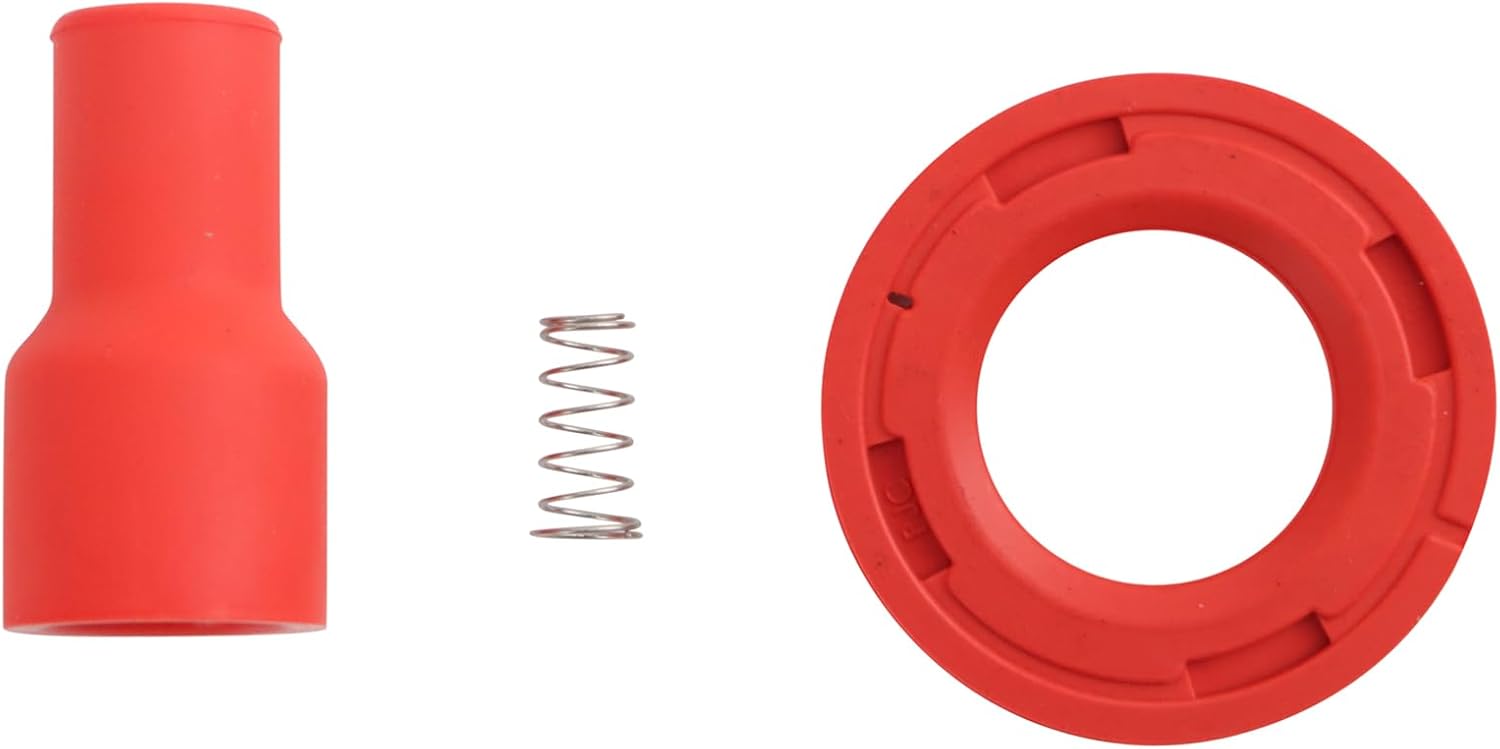 TRQ Ignition Coil Boot Set Red Performance Compatible with 00-02 Chevrolet 10-12 Lexus 03-08 Pontiac 04-13 Scion 00-19 Toyota