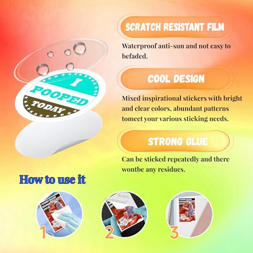 Animal Stickers for Kids, Waterproof Vinyl Stickers for Laptop Phone Guitar Kid Sticker Pack, Kid Classroom Prizes for Elementary Students Luggage Water Bottles Youth Adult Games, Non-Repeating (K14) — view 6