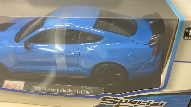 Ford Mustang Shelby GT500 `20 1:18 blauw Modelauto's Winkelen per categorie Ford